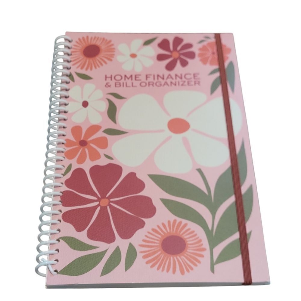 Yearly home finance book / organizer